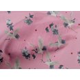 thumbnail image 4 of oneOone Cotton Cambric Fabric Dot|Floral & Stork Bird Printed Craft Fabric BTY 56 Inch Wide, 4 of 4