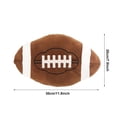 thumbnail image 3 of Apmemiss Liquidation Coussin de Football 30 cm Simulation Coussin Jouet de Football Cadeau Coussin Poupée, 3 of 6