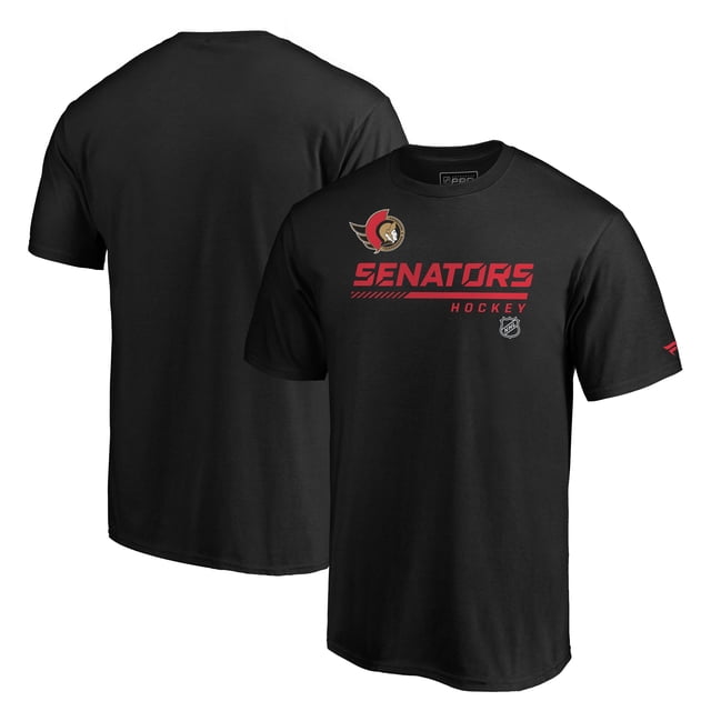 Men's NHL Ottawa Senators Fanatics Branded Authentic Locker Room Prime Short Sleeve T-Shirt