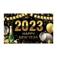 thumbnail image 2 of Abbracc Happy New Year Banner 2023 Backdrop New Year Decor Background Cloth Banner Party StyleF, 2 of 9