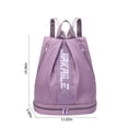 thumbnail image 2 of Sac à Dos de Gym avec Compartiment à Chaussures Sac à Dos de Gym pour Femmes avec Compartiment à Chaussures et Poche Humide, Grand Sac à Dos de Voyage Imperméable, Sac de Sport Sac à Dos Résistant à l'Eau, 2 of 8