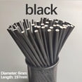 thumbnail image 2 of Teissuly Disposable Degradable Paper Straw Beverage Party Dessert Cake Decoration(200pc), 2 of 2