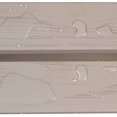 thumbnail image 1 of Shine Company Providence Rectangular Solid Wood Side Table Outdoor Adirondack Patio Table Graystone, 1 of 4