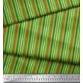 thumbnail image 2 of Soimoi Rayon Fabric Vertical Stripe Print Sewing Fabric Yard 42 Inch Wide, 2 of 5