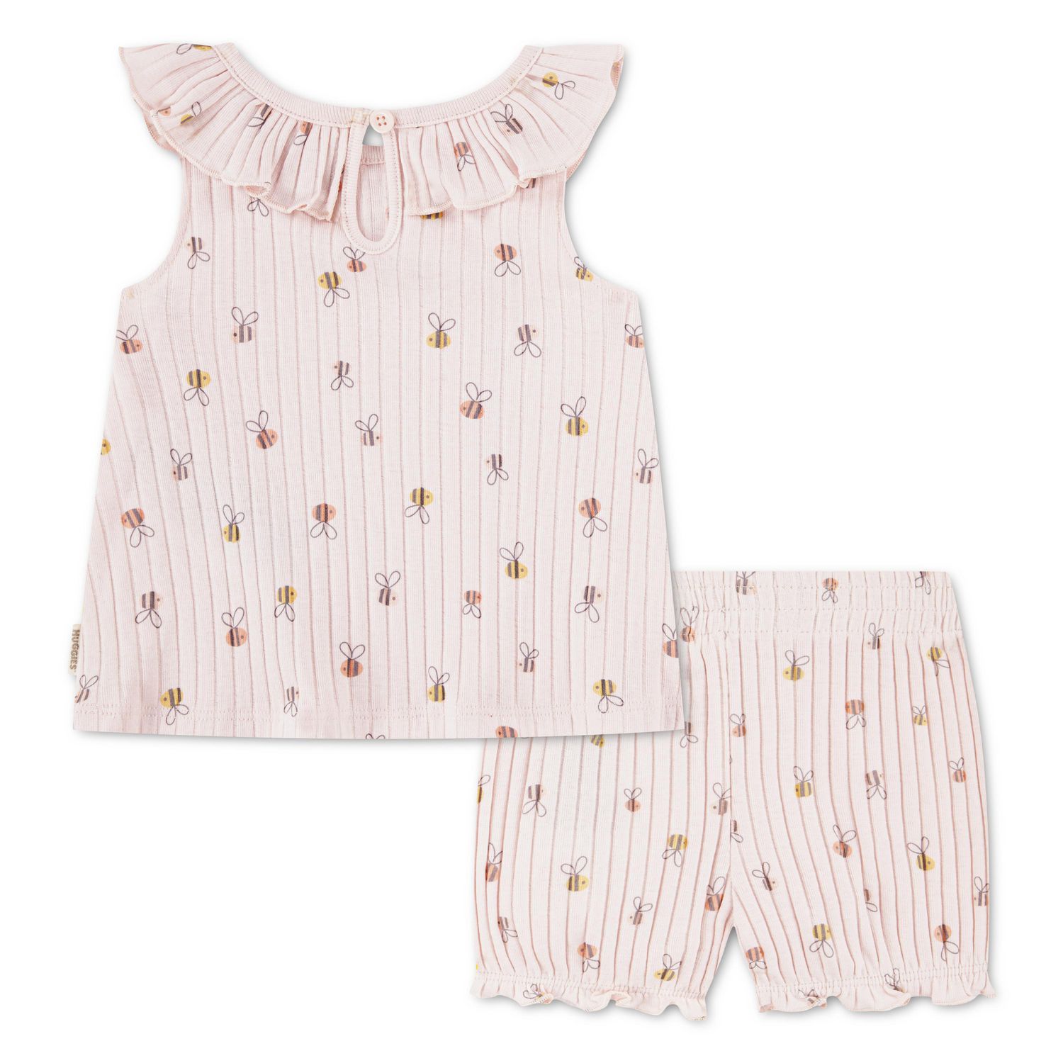 Ensemble 2 pièces Haut et Short pour Bébé Fille Huggies Happy Hugs