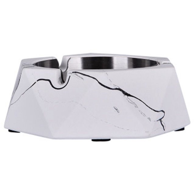Bangcool Ash Tray Geometry Cigar Ashtray Smoke Ash Holder for Outdoors Indoors Tabletop