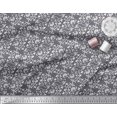 thumbnail image 2 of Soimoi Moss Tissu Georgette Feuilles & Floral Imprimé au Mètre 42 Pouces de Large, 2 of 3