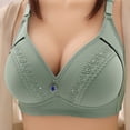 thumbnail image 1 of UPPADA Sales Plus Size Front Button Bras for Women Sports Bras Full Coverage Soft Sleep Wirefree Bras Push Up Bra Seamless Comfort Supportive Bras Plus Size Everyday Bra, 1 of 6