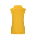 thumbnail image 5 of Penkiiy Débardeurs pour Femmes Col Roulé Simulé Été 2025 Basique Sans Manches Extensible Côtelé Ajusté m Jaune, 5 of 5