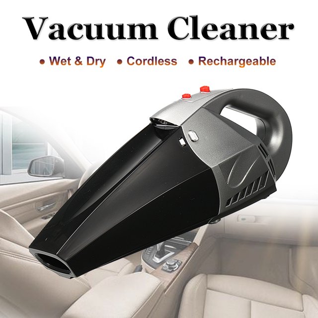 Cordless Handheld Vacuum Cleaner 120W Powerful Portable Car Home Vacuum Cleaner Mini Hand Held Wet and Dry Vacuum Rechargeabl e