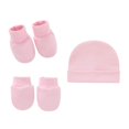 thumbnail image 2 of YAOBAMM Soft Newborn Hat Newborn Hat Set Knit Elastic Soft Warm Photography Props Infant Accessory Baby Bonnet Beanie, 2 of 7