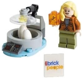 LEGO Jurassic World: Dr. Ellie Sattler Minifigure Dino Lab, Eggs and Mosquito