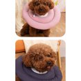thumbnail image 4 of Soft Dog Cone Alternative After Surgery Adjustable Neck Cone Protective Elizabethan Donut Collar For Dogs Cats Recovery, 4 of 9