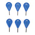 thumbnail image 1 of Fin Key, 6Pcs/Pack 28g Surfboard Fin Key, Surfing For FCS Fins Blue, 1 of 8