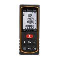 thumbnail image 1 of Tignapoo Compteur de Distance Laser Compact avec Capteur d'Angle, Portée de 80 m, Outil de Mesure Haute Précision pour la Construction, la Rénovation et la Décoration de Pièce, Interrupteur d'Unité m/ft/in, Modèle DC80 Noir, Comprend, 1 of 6
