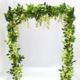 thumbnail image 1 of XZNGL Home Decor 4Pc Simulation Wisteria Flower Vine Home Decoration Plant Decoration, 1 of 1