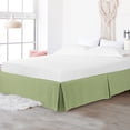 thumbnail image 3 of Unique Bargains Brushed Pleated Bed Skirt Durable Classic Tailored  Dust Ruffled Solid 16 Inch Drop, 3 of 8