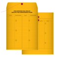 thumbnail image 1 of Quality Park Envelopes, 10 x 13 Inch Interoffice Envelopes with String & Button Closure, Brown Kraft, Bilingual, 100 Count - Ideal for Cana, 1 of 1