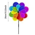 thumbnail image 3 of Rainbow Wind Sparkly Reflective for Garden Yard Bird Outdoor Windmill Decorative Art, 3 of 6