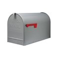 thumbnail image 1 of Gibraltar Stanley (ST200000) Post Mount Jumbo Mailbox, Galvanized Steel - Silver Gray, 1 of 9