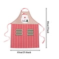 thumbnail image 4 of Bovemsi Apron Sleeve Set Adult Printed Kitchen Family Family Christmas Parent Apron 1 Piece Kitchen，Dining Bar, 4 of 9