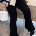thumbnail image 2 of GDREDA Micro Flare Pants Girl's Stretch Outer Layer Leggings Girls Spring Pants, 2 of 6