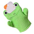 thumbnail image 3 of Kids Exfoliating Washcloth, Artificial Fiber Comfortable Deep Cleaning Pretty Design Back Scrubber Cloth  Present  For Family Green  Free Size, 3 of 8