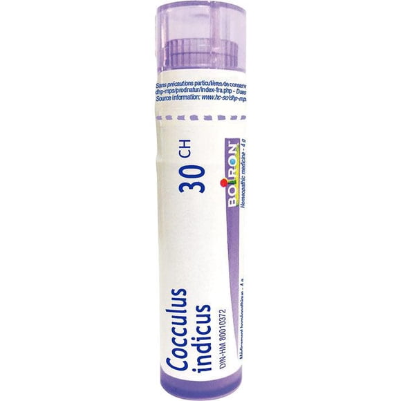 Boiron Cocculus Indicus 30CH – Homeopathic Medicine – 4g (Approx. 80 Pellets)