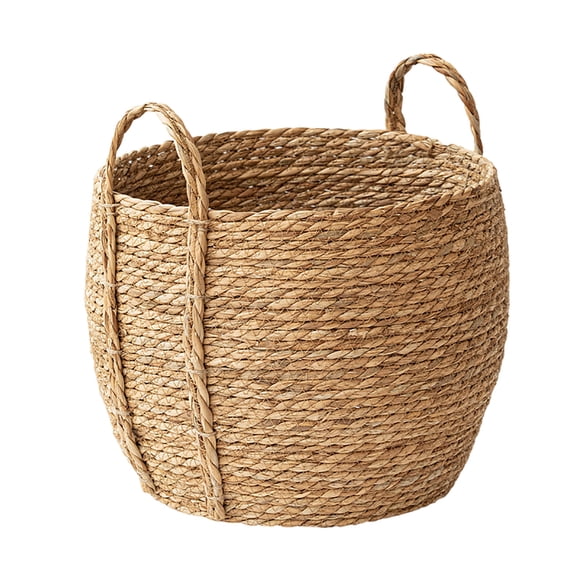 WMQPNNS New Trending Seagrass Country Woven with Sturdy Handle Natural Decorative Storage Suitable for Hotel Coffee Home Todays Deals Clearance Sale