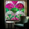 thumbnail image 3 of Static Cling Window Film Colorful Art Stained Glass Window Decal Removable Decorative Sticker 50cm ×50cm, 3 of 7