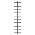 thumbnail image 1 of vidaXL Wall-mounted Wine Racks for 20 Bottles 2 pcs Black Metal, 1 of 4