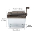 thumbnail image 2 of Gashome Mini Manual Shredder, Blue & Pink & Black, 2 of 6