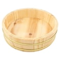 thumbnail image 3 of simhoa Rice Mixing Tub Mixing Container Lightweight Durable Sushi Mixing Bowl Sushi Buc A, 3 of 8
