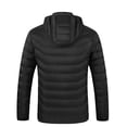 thumbnail image 4 of EGNMCR Womens Plaid Shacket Jacket USB Intelligent Constant Temperature Heated Windproof Plus Size Coat For Men And Women Winter 21 Heated Jacket Coat Women Coat, 4 of 9