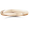 thumbnail image 1 of 3mm Dome High Polished Wedding Band 14K Rose Gold, 1 of 1