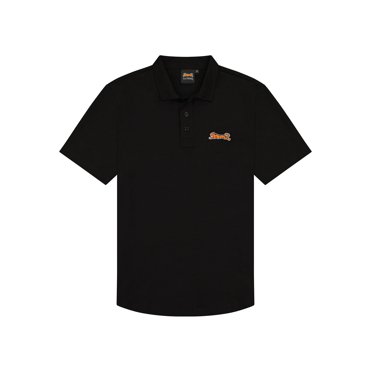 Classic Cotton Polo Shirt for Men by Le Tigre - Black - Size Large (L)