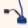 thumbnail image 5 of 70cm Front Case Panel USB3.0+USB2.0 High Clarity Audio Jack Ports I/O Board Internal Cable, 5 of 5