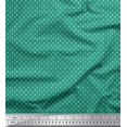 thumbnail image 1 of Soimoi Velvet Fabric Dots Dots Printed Craft Fabric by The Yard 58 Inch Wide, 1 of 5