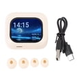 thumbnail image 2 of Earbuds Language Translator Earbuds with Color Touchscreen Charging Case  5.4 ANC Noise Cancelling 140 Languages Translation IPX5 for Music Call, 2 of 7
