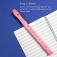 thumbnail image 3 of 8 Hole Recorder,Music Flute Lightweight Portable Descant Flauta Recorder ABS Clarinet For Students Kids, 3 of 8
