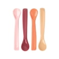 thumbnail image 1 of Tiny Twinkle - Cuillère en Silicone, Lot de 4 - Rose, Rouge, Orange, 1 of 5