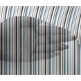 thumbnail image 3 of oneOone Viscose Chiffon Fabric Multicolor Stripe Printed Fabric 1 Yard 42 Inch Wide, 3 of 3