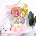thumbnail image 2 of 32 Inch Birthday Balloon Set Birthday Party Decoration Donut Number Star Balloon Set Type 4, 2 of 7
