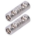 thumbnail image 3 of Audio Cable Coupler, 8 Gauge Input Output Deep Wire Recesses Durable Power Cord Terminal Nickel Plated Finish  For Car Audio System, 3 of 8