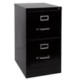 thumbnail image 1 of Pemberly Row 2 Drawer Metal Letter Width Vertical File Cabinet in Black, 1 of 5