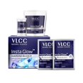 thumbnail image 2 of VLCC Insta Glow Diamond Bleach - 402g | With Diamond Powder For Sparkling Fairness | Skin Brightening, 2 of 3
