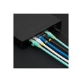 thumbnail image 5 of StarTech.com 15ft CAT6a Ethernet Cable - Aqua - Low Smoke Zero Halogen (LSZH) - 10GbE 500MHz 100W PoE++ Snagless RJ-45 w/Strain Reliefs S/FTP Network Patch Cord - Patch cable - RJ-45 (M) to RJ-45 (M) - 15 ft - S/FTP - CAT 6a - IEEE 802.3bt - halogen-free, molded, snagless, stranded - aqua, 5 of 5