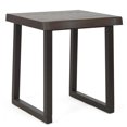 thumbnail image 1 of Jennings Live Edge Cherry and Ebony Wood End Table, 1 of 5