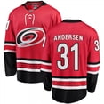 thumbnail image 1 of Carolina Hurricanes Frederik Anderson Breakaway Home Jersey, 1 of 1