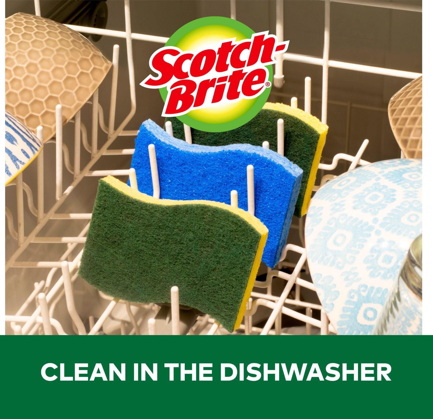 Scotch-Brite® Heavy Duty Scrub Sponge, 6-Count